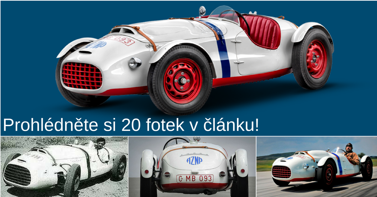 Škoda 966 Supersport - nejrychlejší české auto v 50. letech